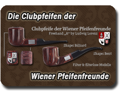 Die Clubpfeifen der Wiener Pfeifenfreunde