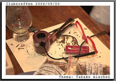 Clubpfeife im Einsatz